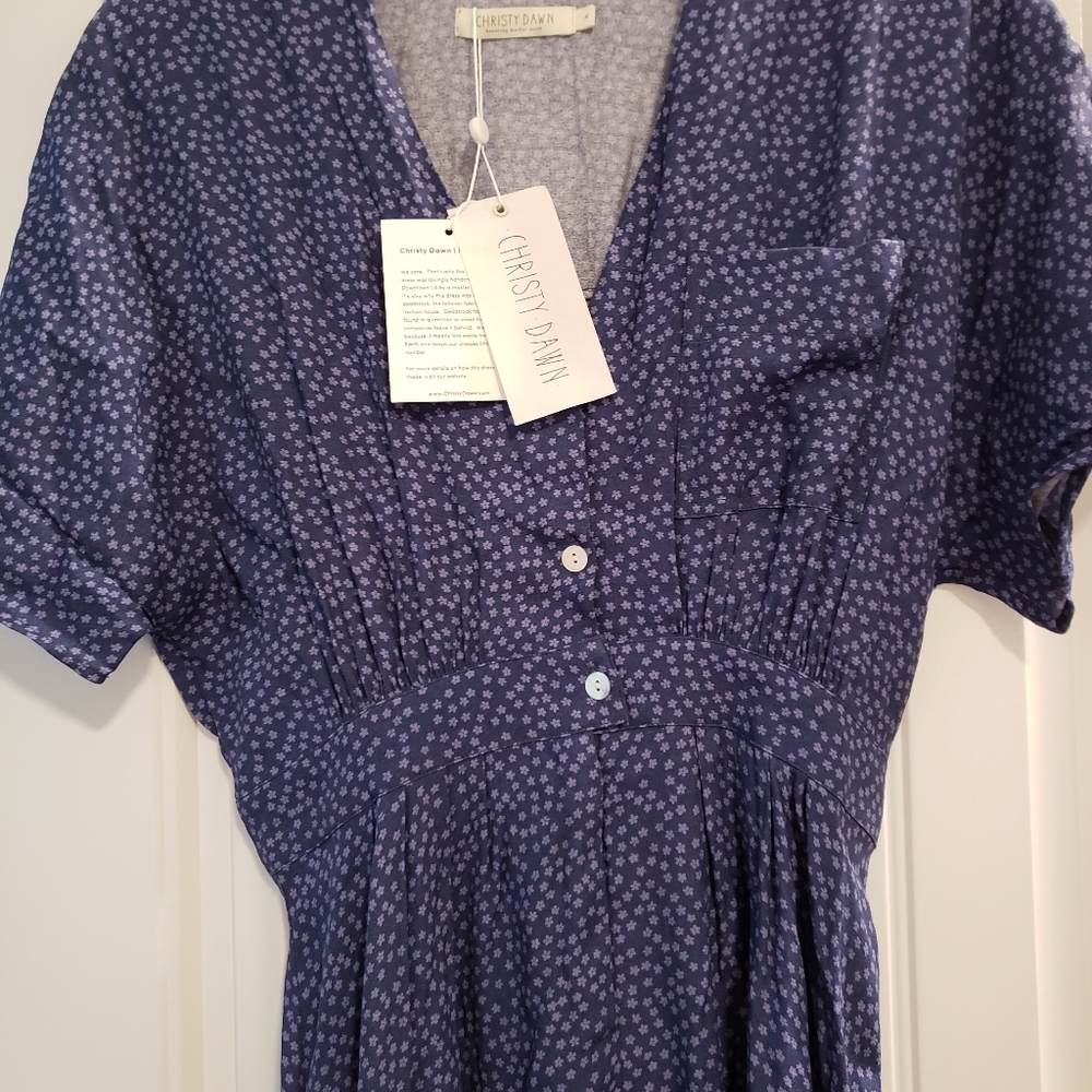 Christy Dawn Lottie dress periwinkle